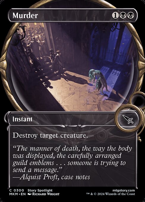 Destroy target creature.