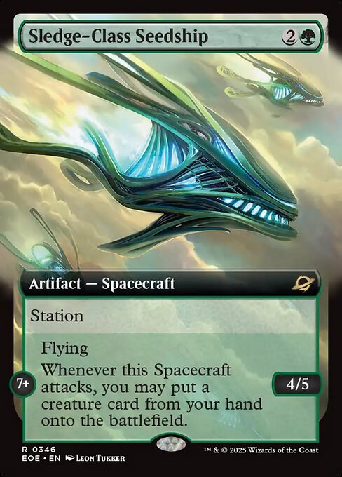 Sledge-Class Seedship (Foil)