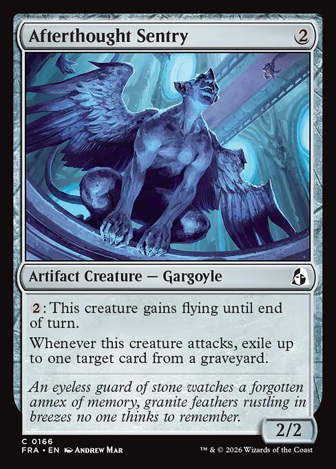 Afterthought Sentry (Foil)