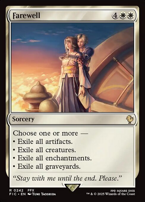 Farewell (Foil)