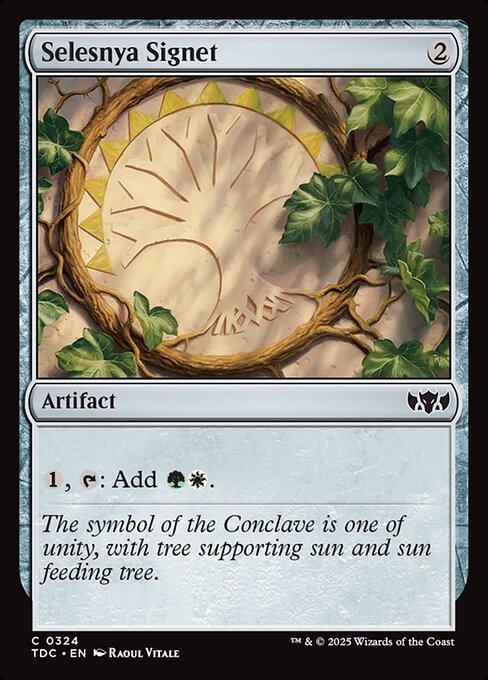 {1}, {T}: Add {G}{W}.
