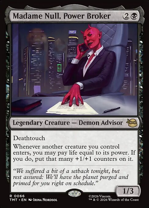 Madame Null, Power Broker (Foil)