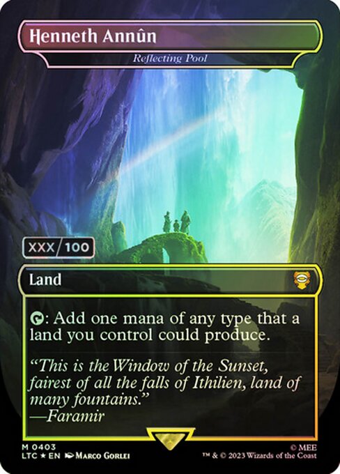 {T}: Add one mana of any type that a land you control could produce.