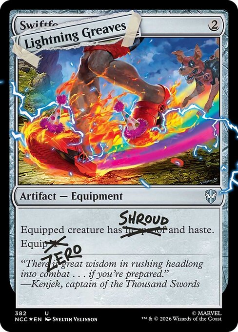 Lightning Greaves (Foil)
