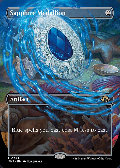 Blue spells you cast cost {1} less to cast.