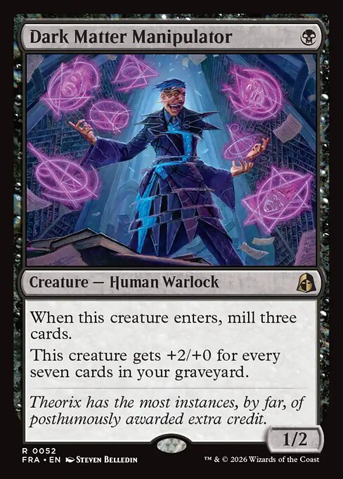 Dark Matter Manipulator (Foil)