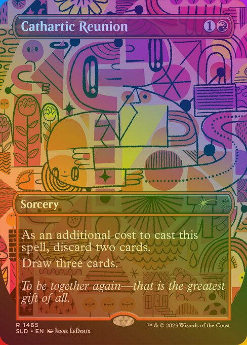 As an additional cost to cast this spell, discard two cards.
Draw three cards.