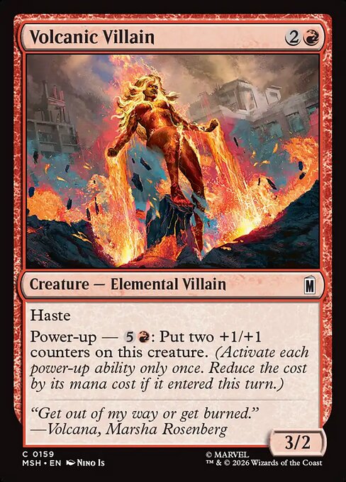Volcanic Villain (Foil)