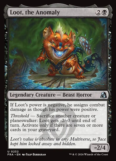 Loot, the Anomaly (Foil)