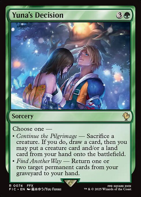 Yuna's Decision (Foil)