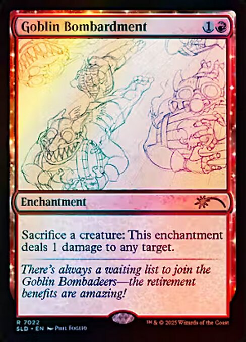 Goblin Bombardment (Foil)