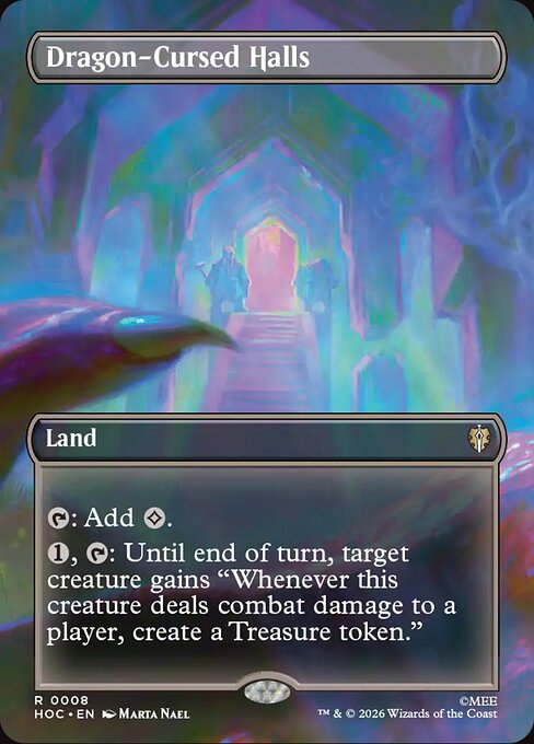 Dragon-Cursed Halls (Foil)