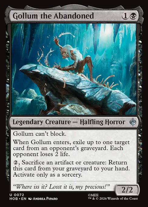 Gollum the Abandoned (Foil)