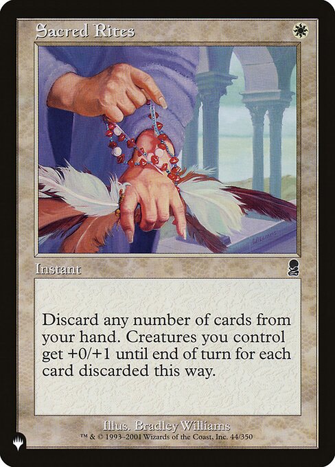 Discard any number of cards. Creatures you control get +0/+1 until end of turn for each card discarded this way.