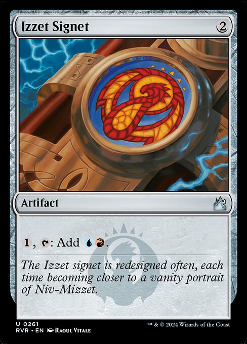 {1}, {T}: Add {U}{R}.