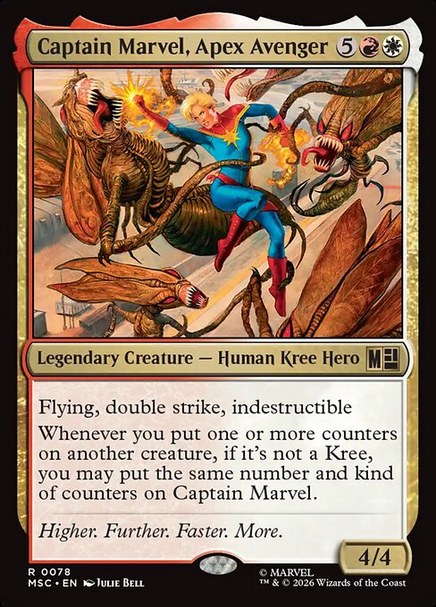 Captain Marvel, Apex Avenger (Foil)
