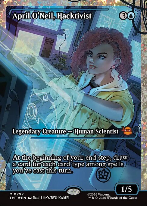 April O'Neil, Hacktivist (Foil)