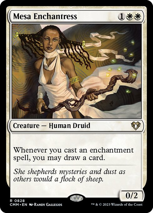 Whenever you cast an enchantment spell, you may draw a card.