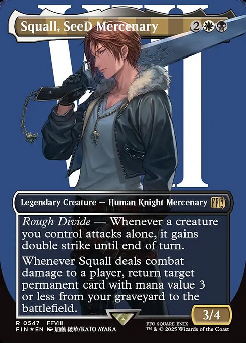 Squall, SeeD Mercenary (Foil)