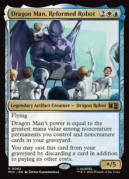 Dragon Man, Reformed Robot (Foil)