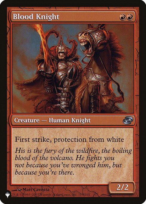 First strike, protection from white