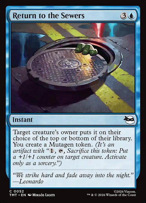 Return to the Sewers (Foil)