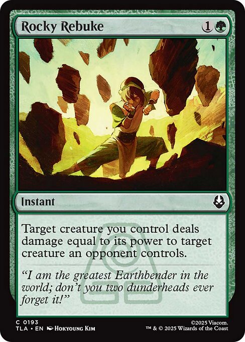 Rocky Rebuke (Foil)