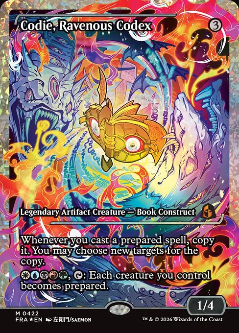 Codie, Ravenous Codex (Foil)