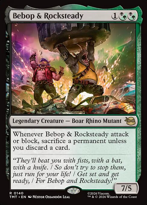 Bebop & Rocksteady (Foil)