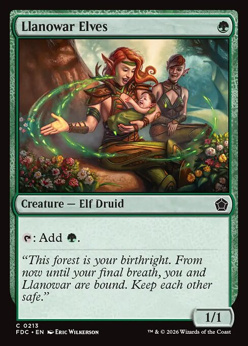 Llanowar Elves (Foil)