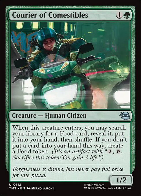 Courier of Comestibles (Foil)