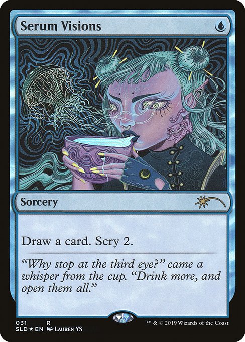 Draw a card. Scry 2.
