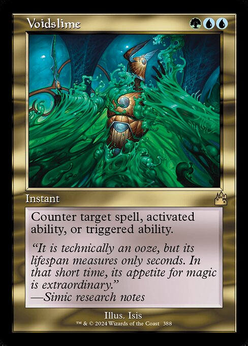 Counter target spell, activated ability, or triggered ability. (Mana abilities can't be targeted.)