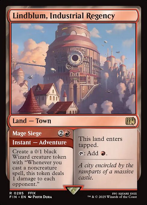 Lindblum, Industrial Regency // Mage Siege (Foil)