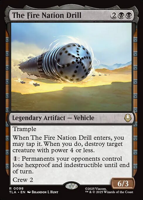The Fire Nation Drill (Foil)