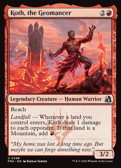 Koth, the Geomancer (Foil)