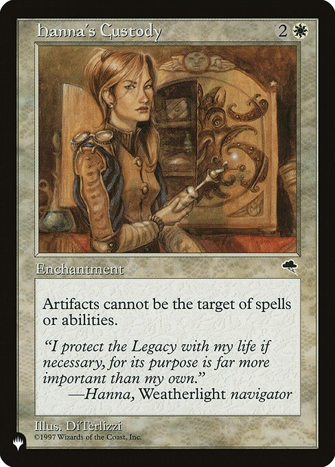 All artifacts have shroud. (They can't be the targets of spells or abilities.)