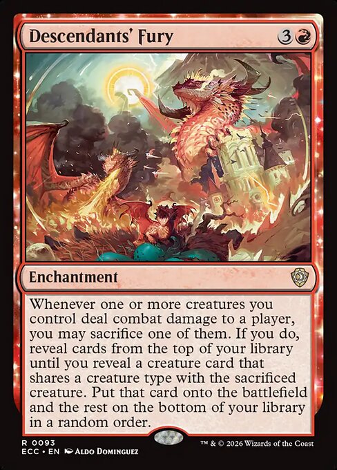 Descendants' Fury (Foil)