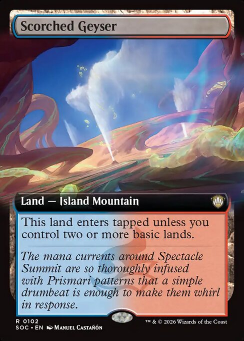 Scorched Geyser (Foil)