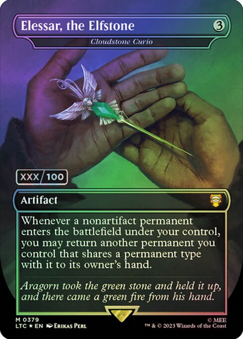 Whenever a nonartifact permanent enters the battlefield under your control, you may return another permanent you control that shares a permanent type with it to its owner's hand.