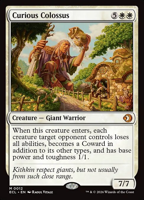 Curious Colossus (ES) (Foil)