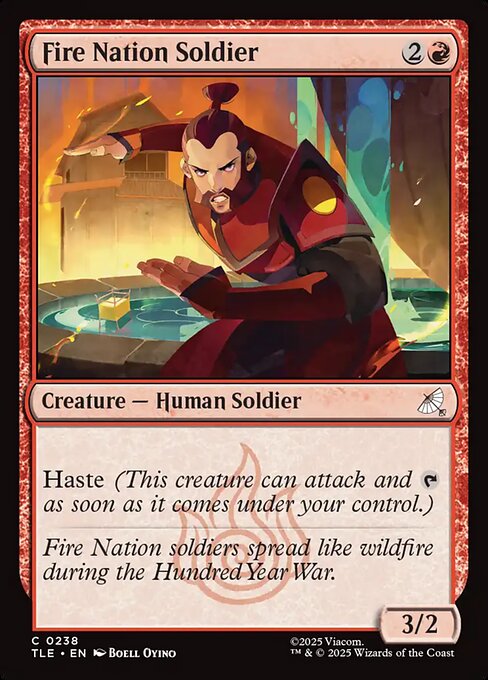 Fire Nation Soldier (Foil)