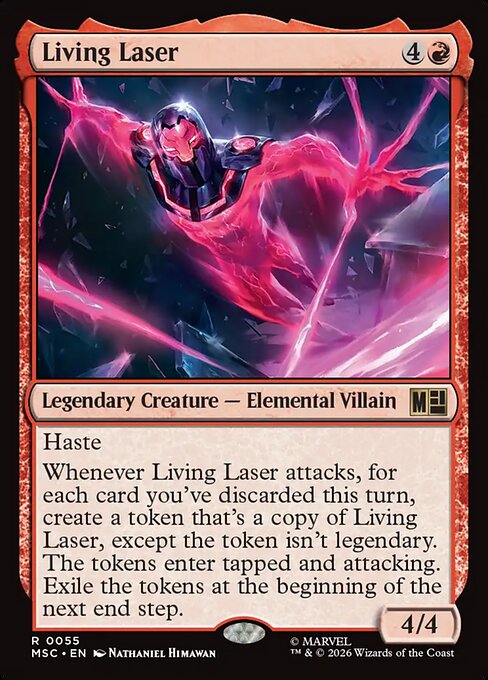 Living Laser (Foil)
