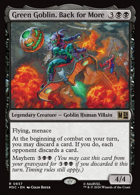 Green Goblin, Back for More (Foil)
