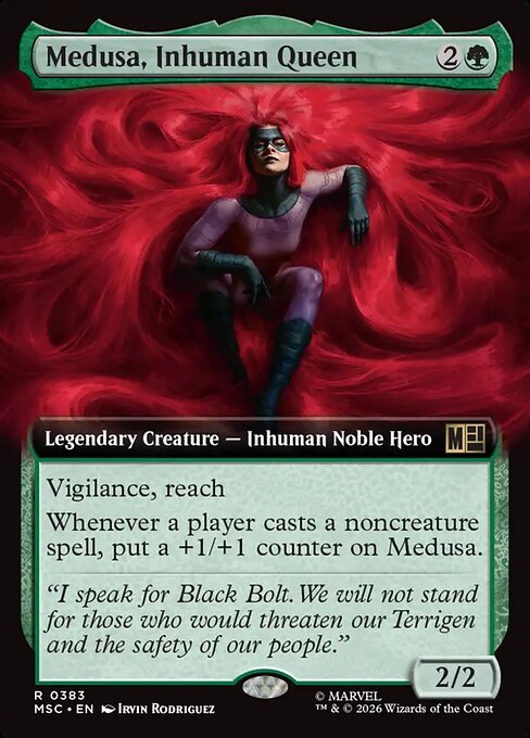Medusa, Inhuman Queen (Foil)