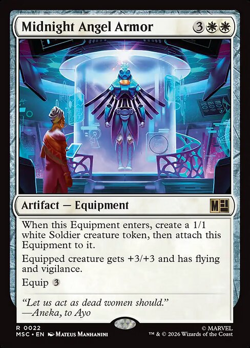 Midnight Angel Armor (Foil)