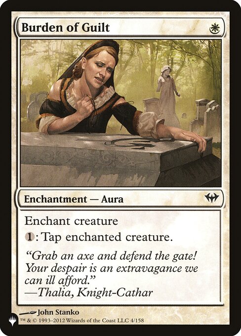 Enchant creature
{1}: Tap enchanted creature.