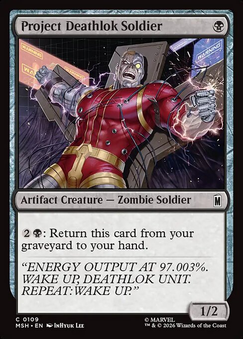 Project Deathlok Soldier (Foil)
