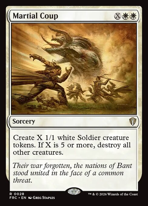 Martial Coup (Foil)