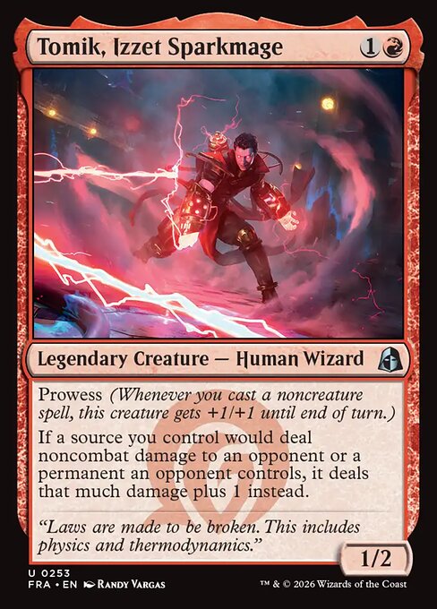 Tomik, Izzet Sparkmage (Foil)